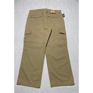 Old Navy Mens Cargo Pants Khaki 38x30 Cotton Twill Relaxed Fit